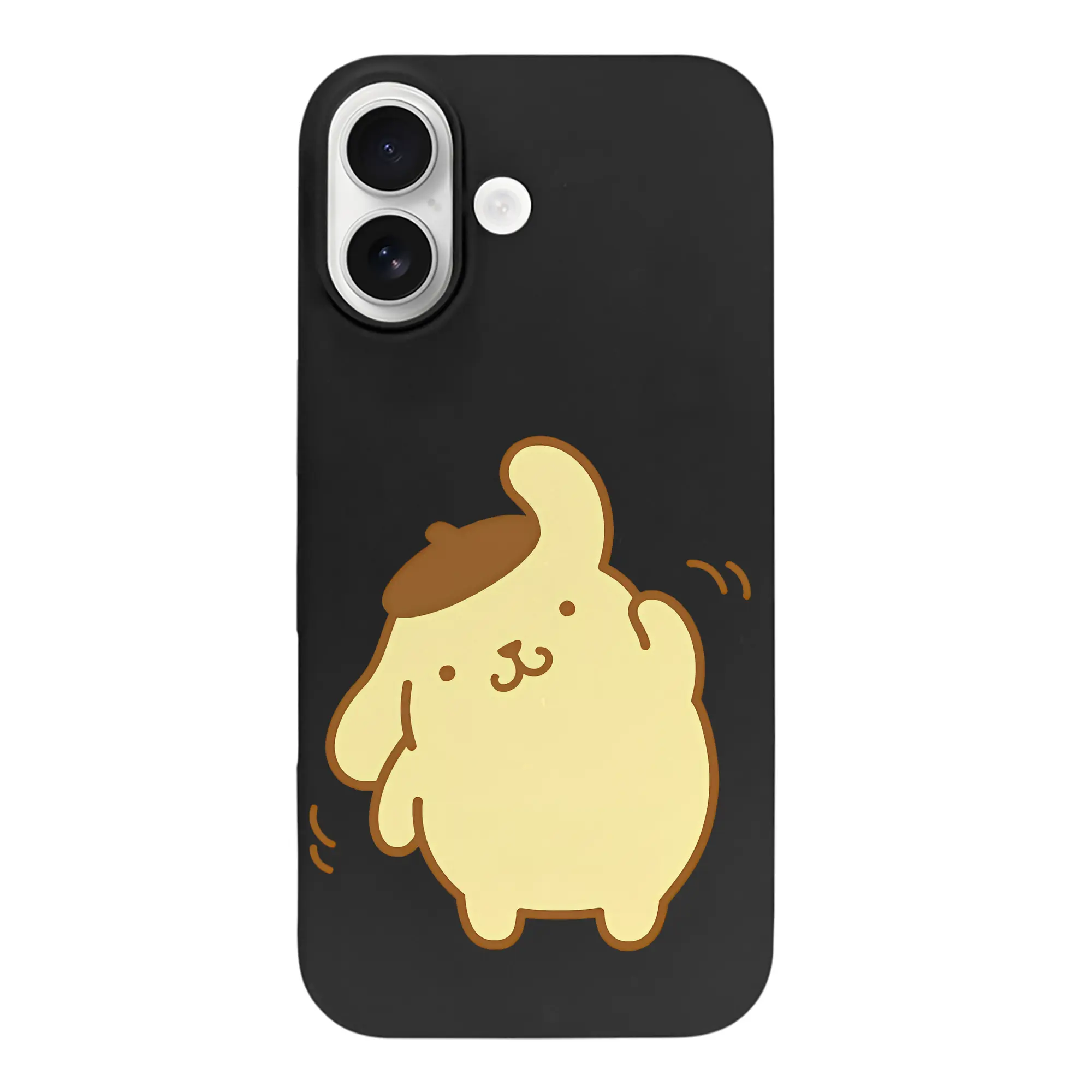 サンリオ グッズ,ポムポムプリン - iPhone 17 シリーズ シリコンケース 薄型 耐衝撃 指紋防止 ソフトタッチカバー 精密フィット 傷防止 保護ケース iPhone 17/17 Air/17 Pro/17 Pro Max 対応